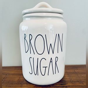 Rae Dunn Large Brown Sugar Canister